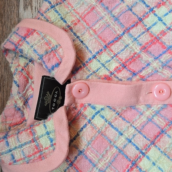 Tocca Pink Plaid Blazer and Skirt Set - Picture 5 of 11